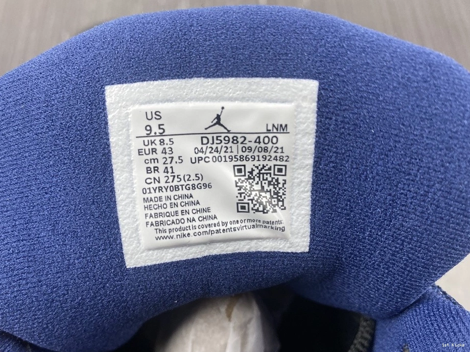 DJ5982-400 Jordan Air  13 Blue